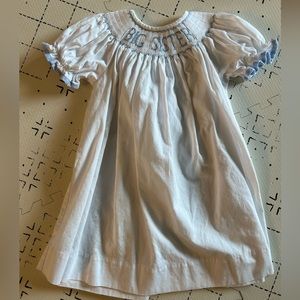 Big Sister Smocked Dress
